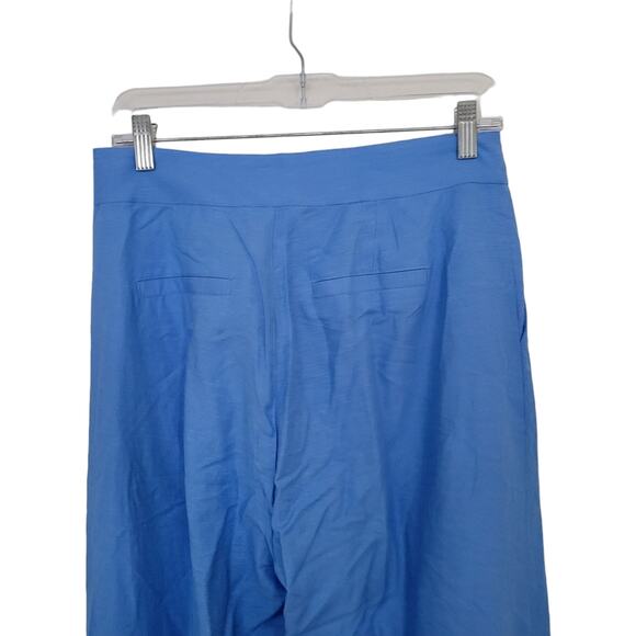 Steve Madden Trouser Pants Size Small S Wide Leg Blue Classic Elegant Office - Picture 8 of 13